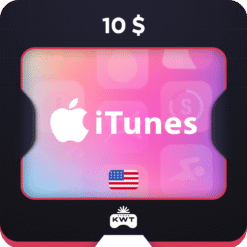 ايتونز للحساب الامريكي 10$ دولار