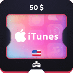 ايتونز للحساب الامريكي 50$ دولار